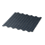 Navy Hexagon Textured Mosaic