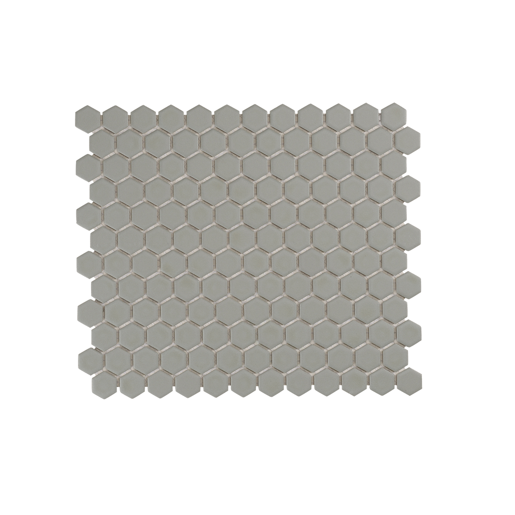 Regency Sage Hexagon Textured Mosaic