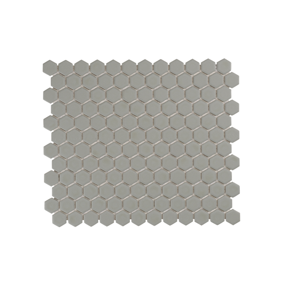 Regency Sage Hexagon Textured Mosaic