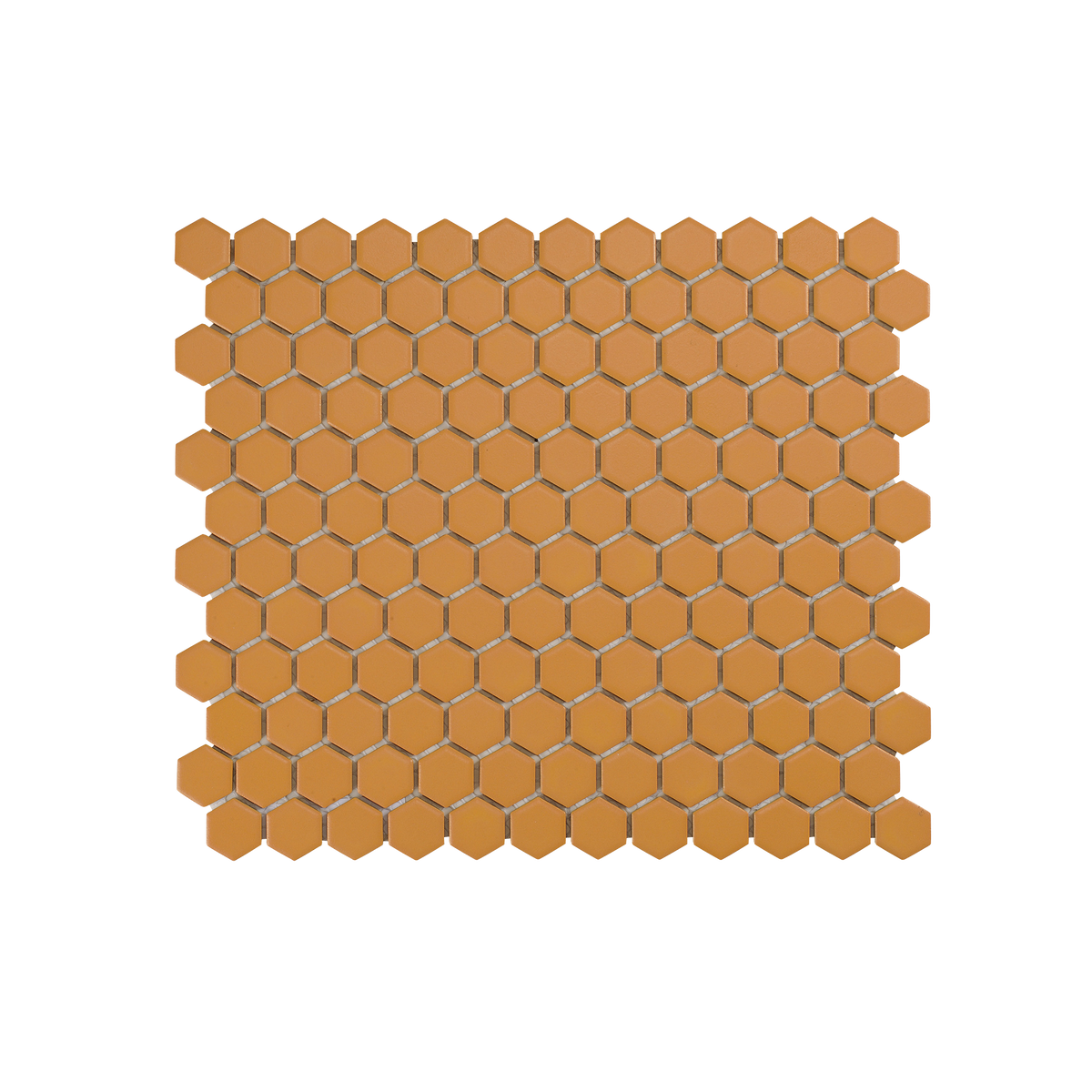 Regency Yellow Hexagon Textured Mosaic
