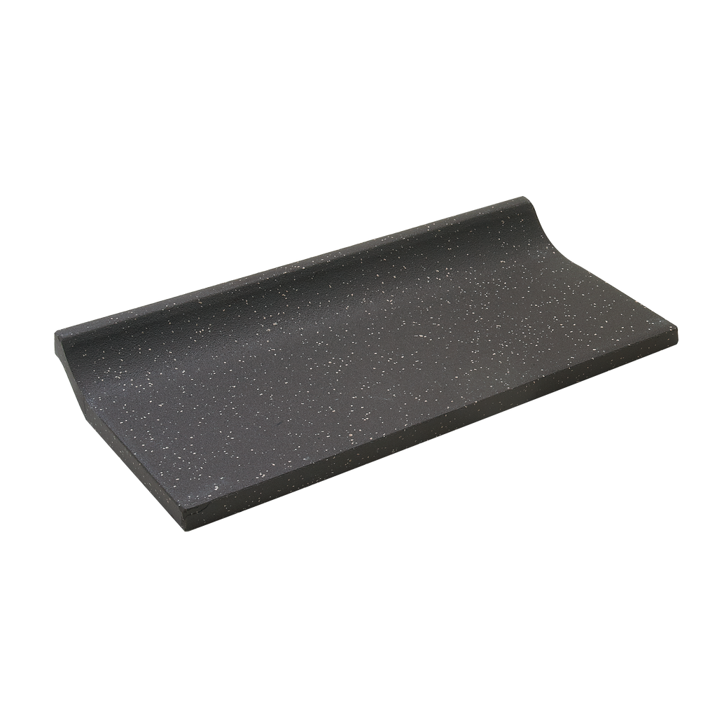 Tek Black Speckle Cove Tile