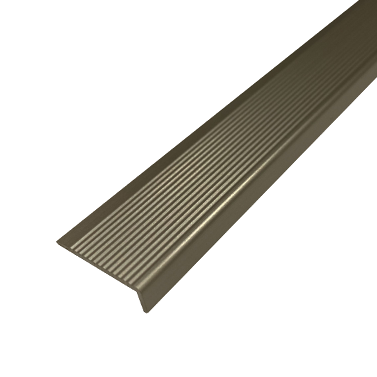 L End Cover Matt Bronze 9.3 x 3300mm