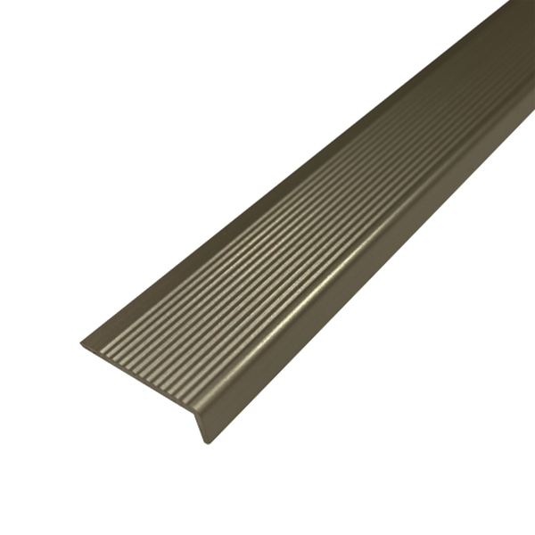 L End Cover Matt Bronze 9.3 x 3300mm