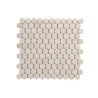 Fiorenza Light Grey Penny Matt Mosaic