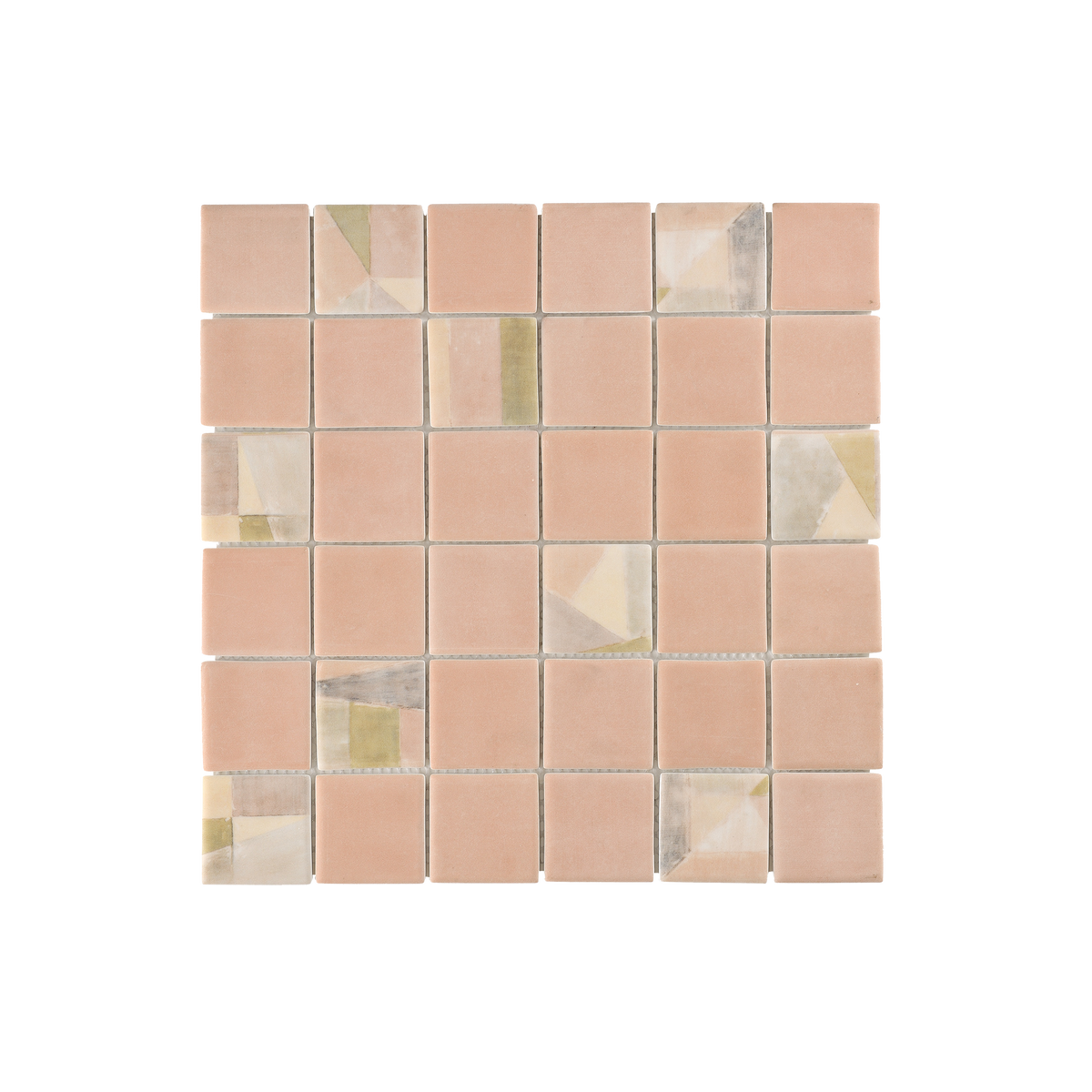 Glass Coral Matt Mosaic