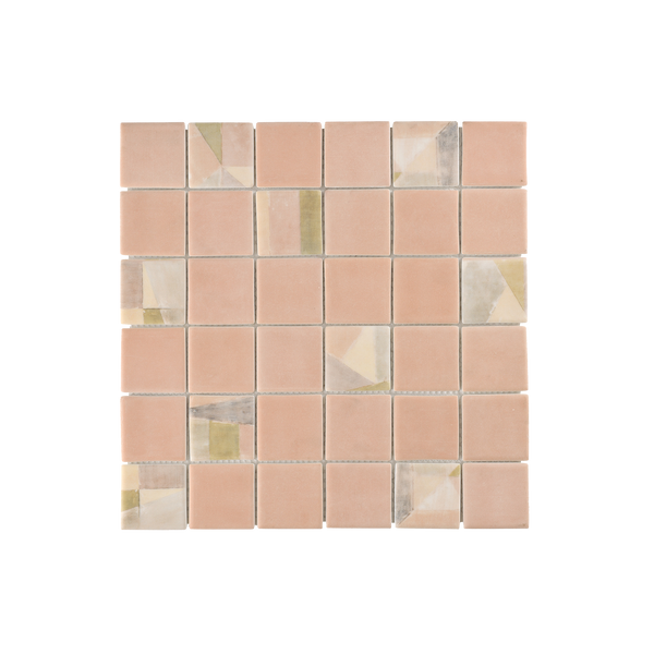 Glass Coral Matt Mosaic