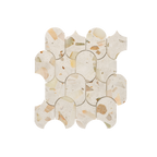 Natural Terrazzo Nougat Honed Mosaic
