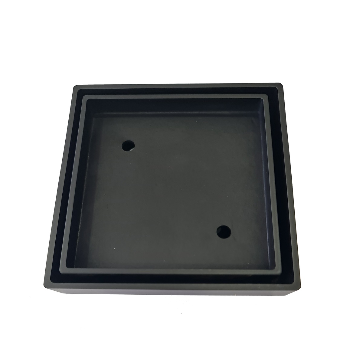 Grate Matt Black 115x115x45