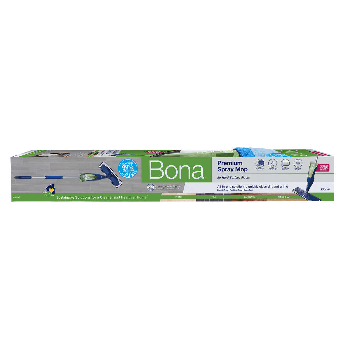 Tile Hybrid & Laminate Surface Spray Mop Kit