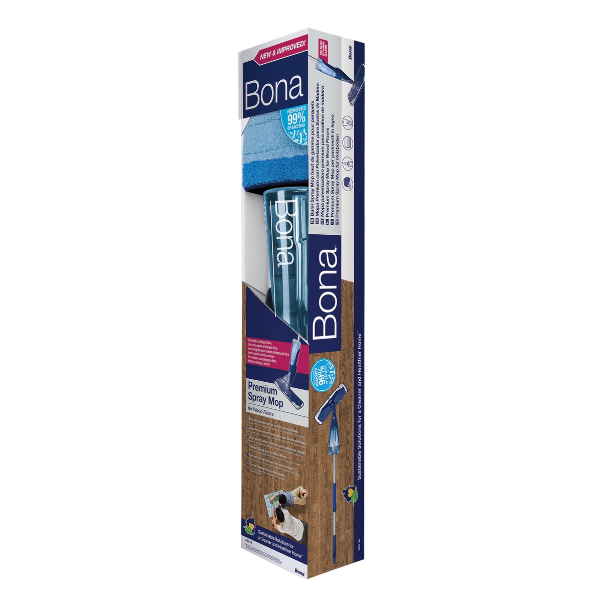 Timber Spray Mop Kit