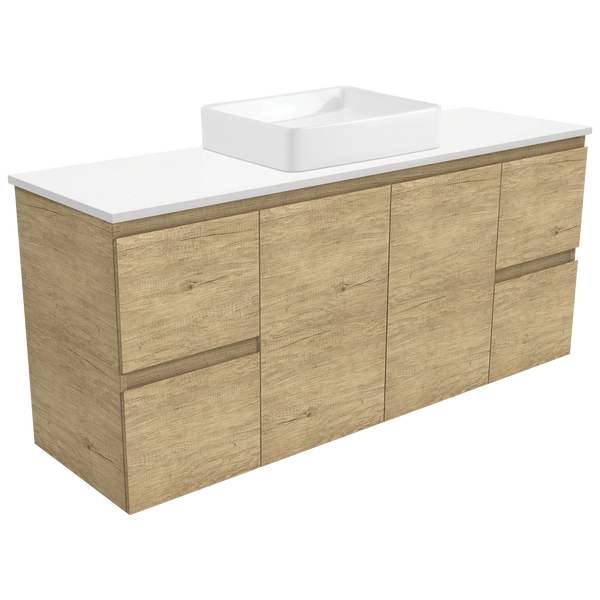 1500 Vanity Stone Top AC Single Basin