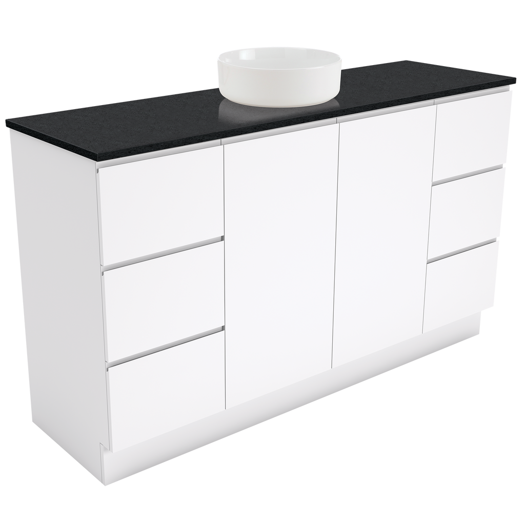 1500 Vanity Stone Top AC Single Basin