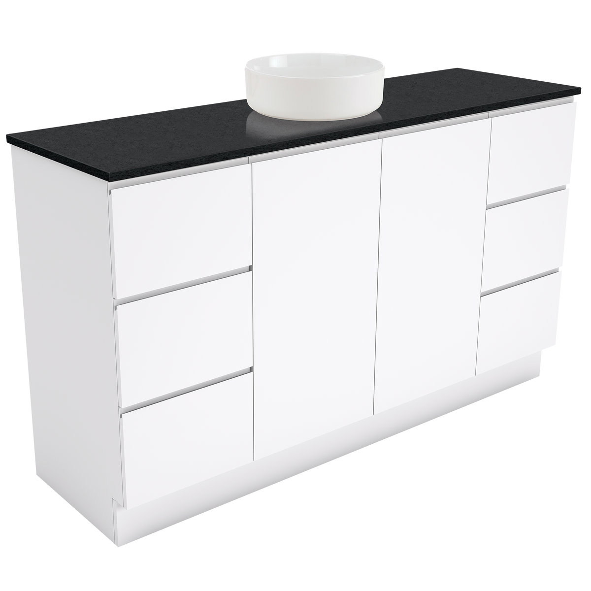 1500 Vanity Stone Top AC Single Basin