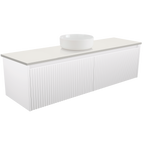 1500 Wall-Hung Vanity Stone Top AC Single Basin