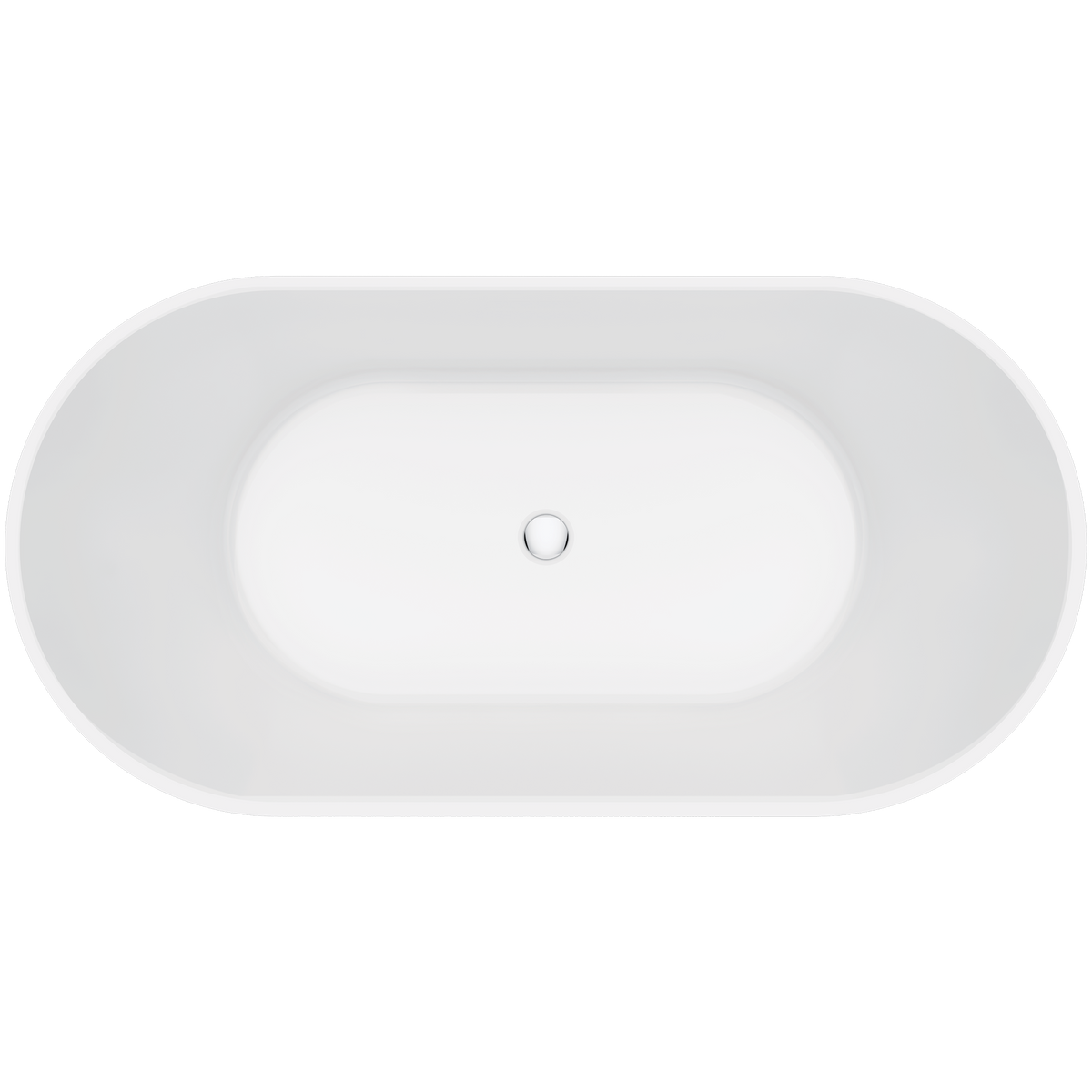 Freestanding Bath Acrylic 1500 Gloss White