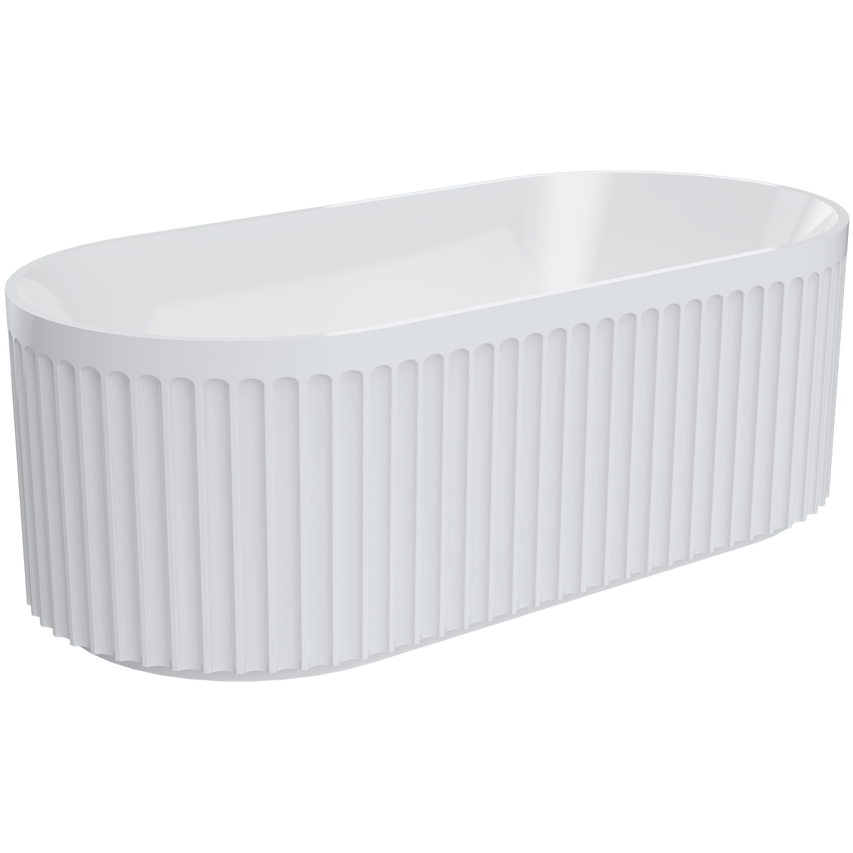 Freestanding Bath Acrylic 1700 Gloss White