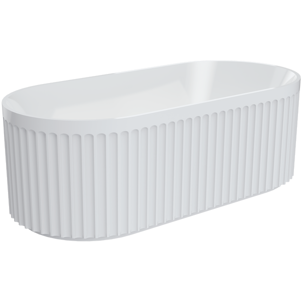 Freestanding Bath Acrylic 1700 Gloss White