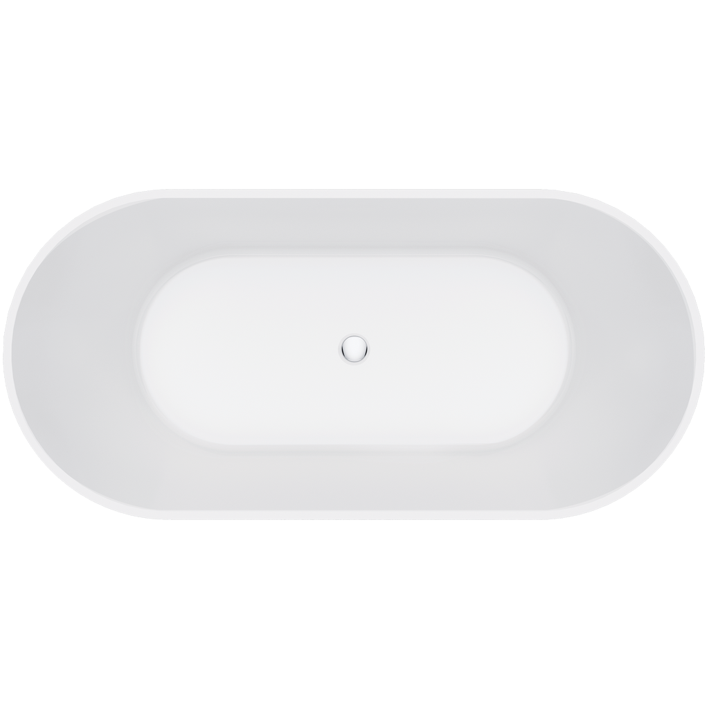 Freestanding Bath Acrylic 1700 Gloss White