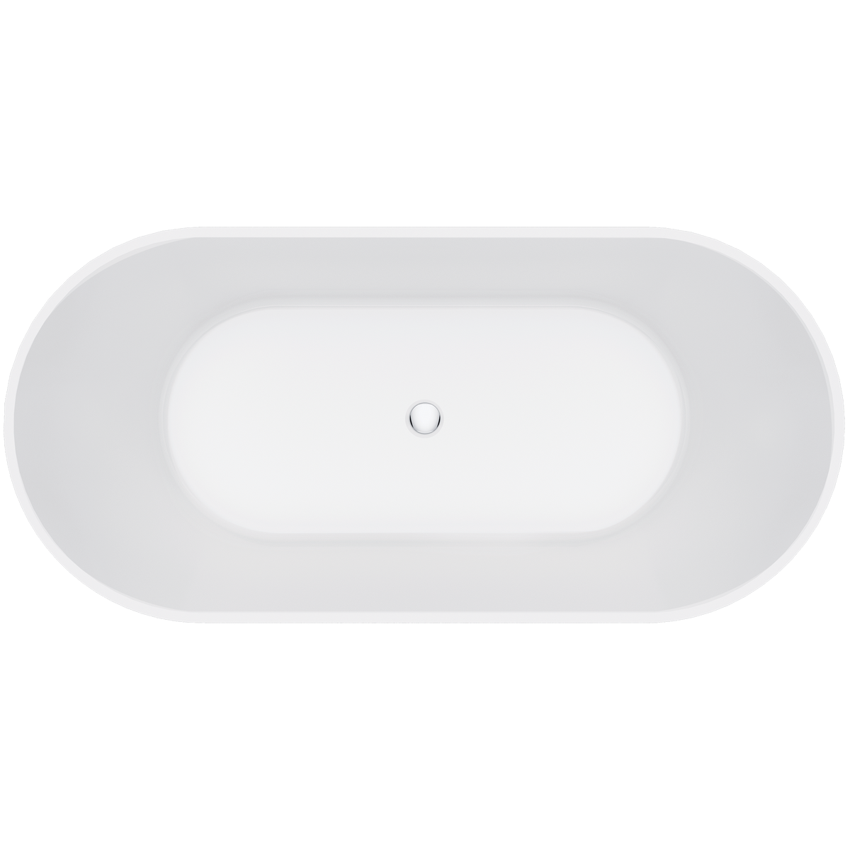 Freestanding Bath Acrylic 1700 Gloss White