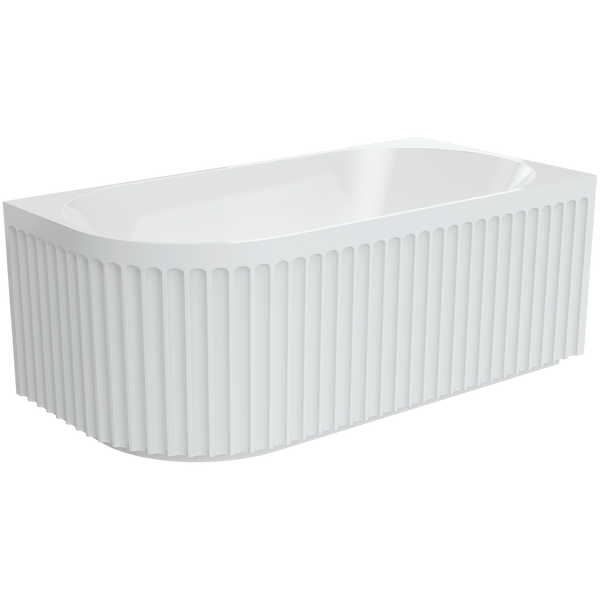 Corner Left Acrylic 1500 Gloss White