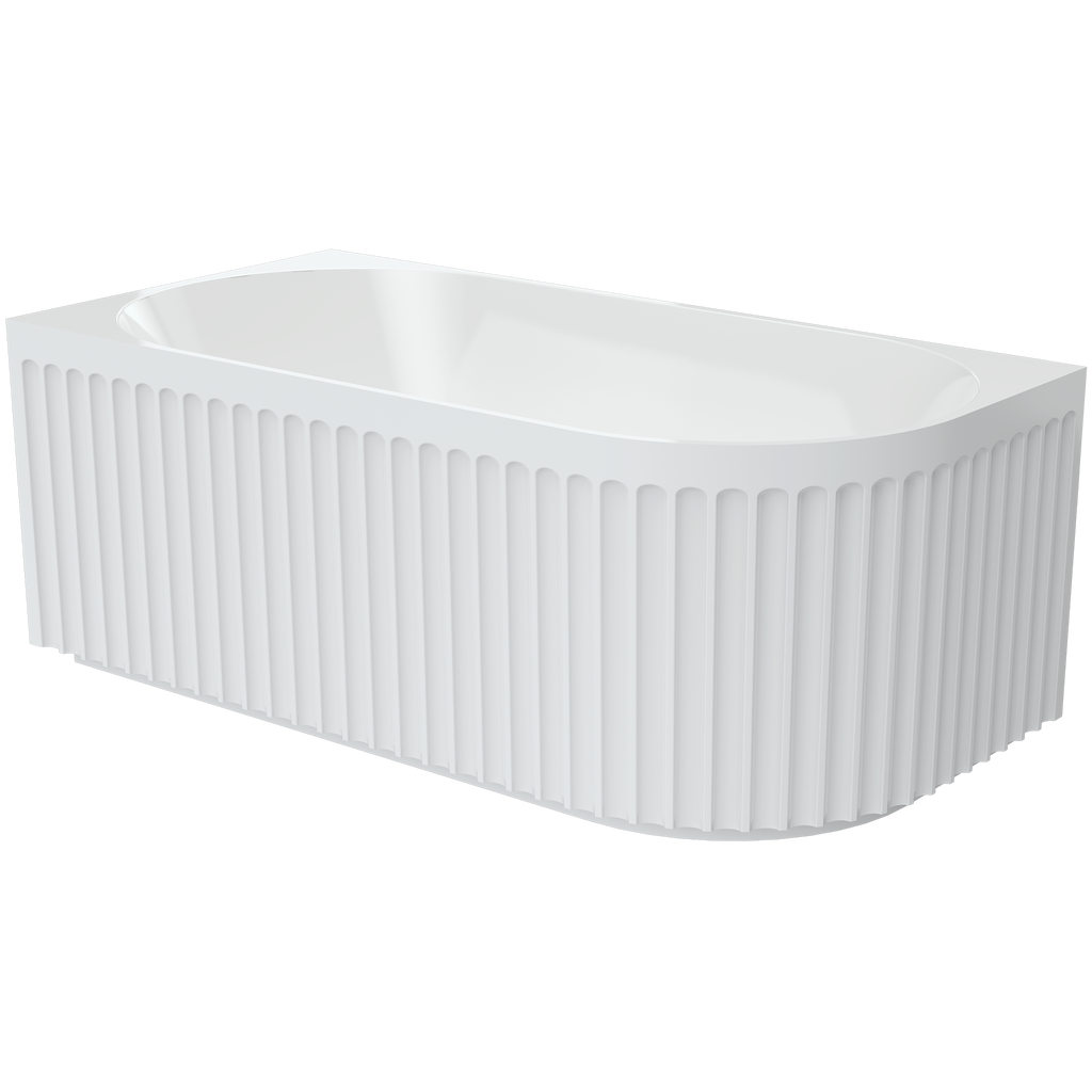 Corner Right Acrylic 1500 Gloss White