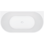 Back To Wall Bath Acrylic 1500 Gloss White