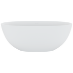 Freestanding Stone Bath 1550 Matte White
