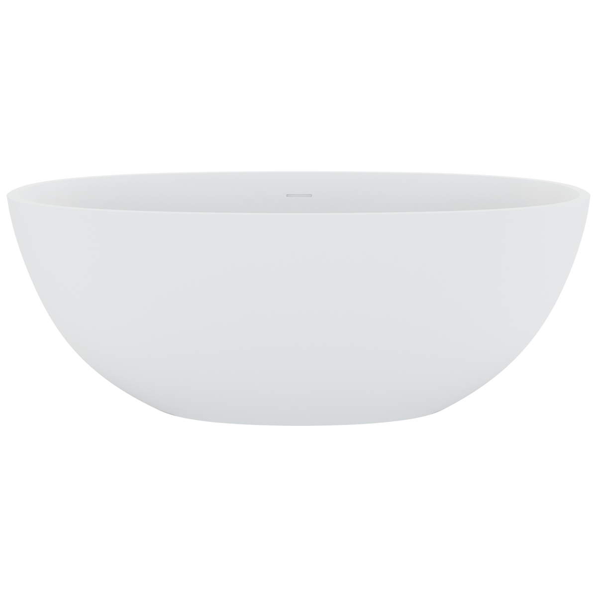 Freestanding Stone Bath 1550 Matte White