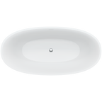 Freestanding Stone Bath 1550 Matte White