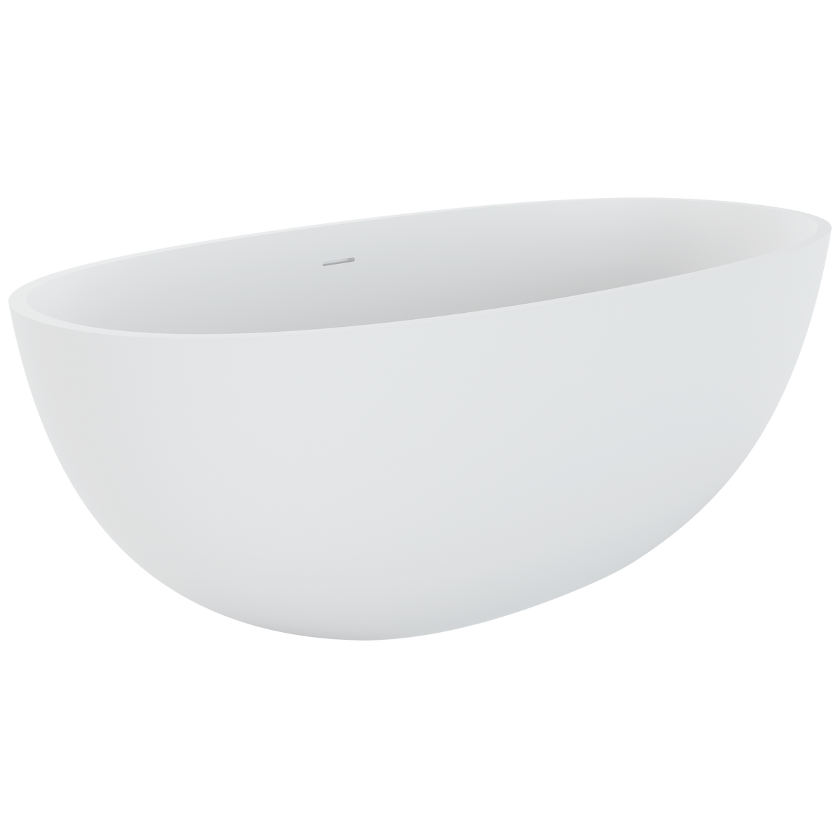 Freestanding Stone Bath 1650 Matte White