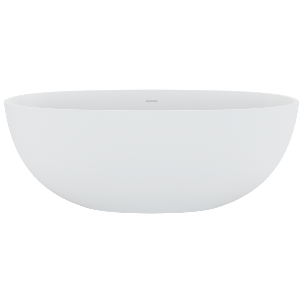 Freestanding Stone Bath 1650 Matte White