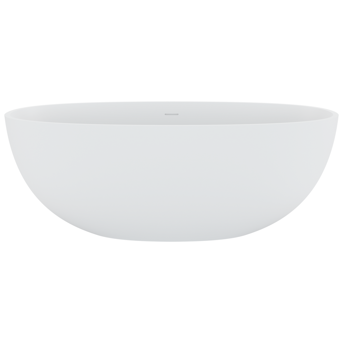 Freestanding Stone Bath 1650 Matte White