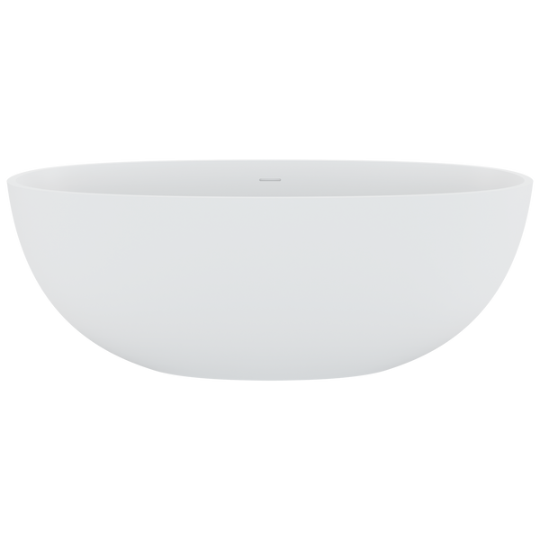 Freestanding Stone Bath 1650 Matte White