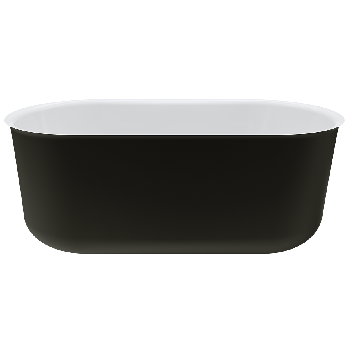 Freestanding Bath Acrylic 1500 Matt Black