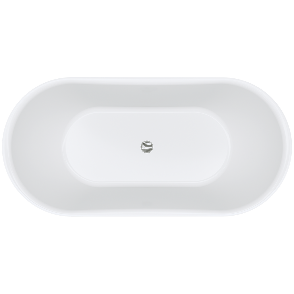 Freestanding Bath Acrylic 1500 Matt Black