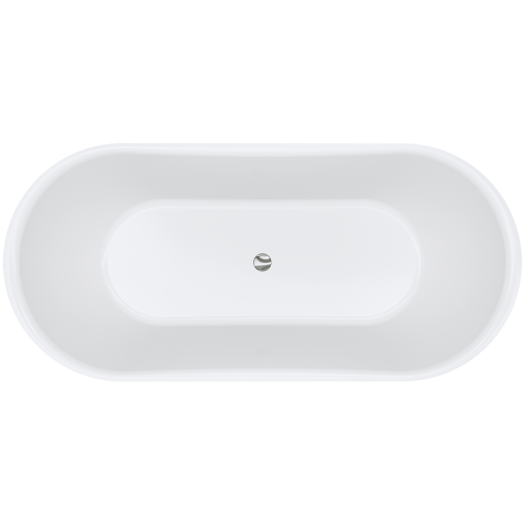Freestanding Bath Acrylic 1700 Gloss White