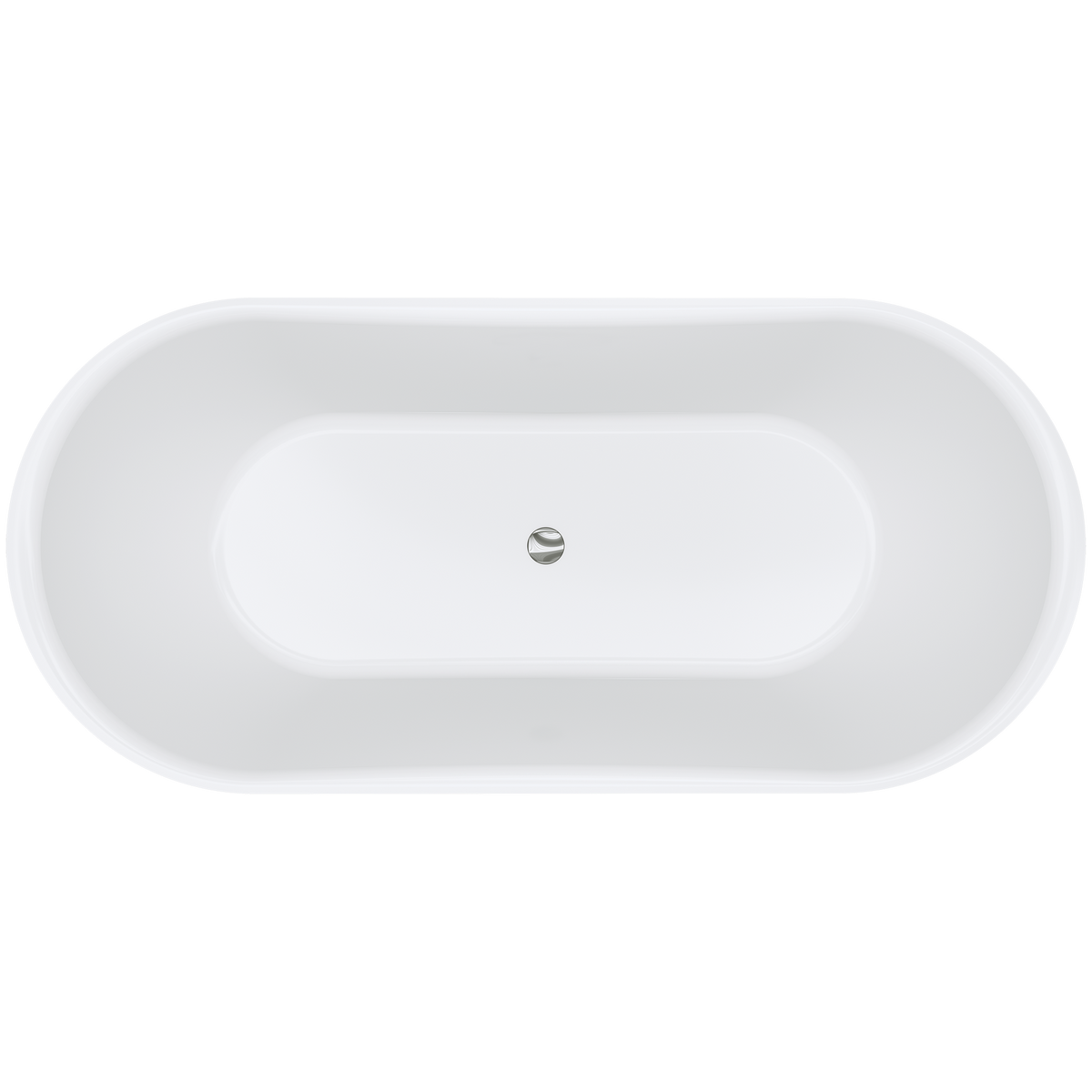 Freestanding Bath Acrylic 1700 Gloss White