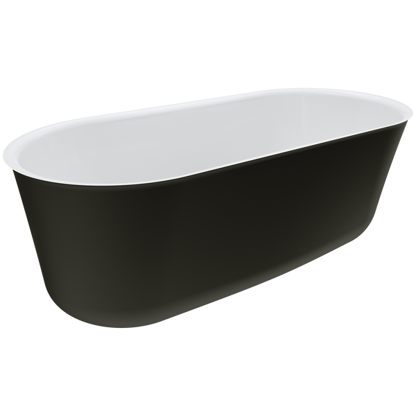 Freestanding Bath Acrylic 1700 Matt Black