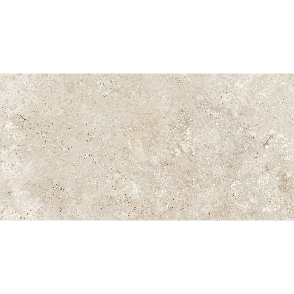 Travertine Crema Structured Textured L Coping 50mm Drop Paver (Pack of 2)