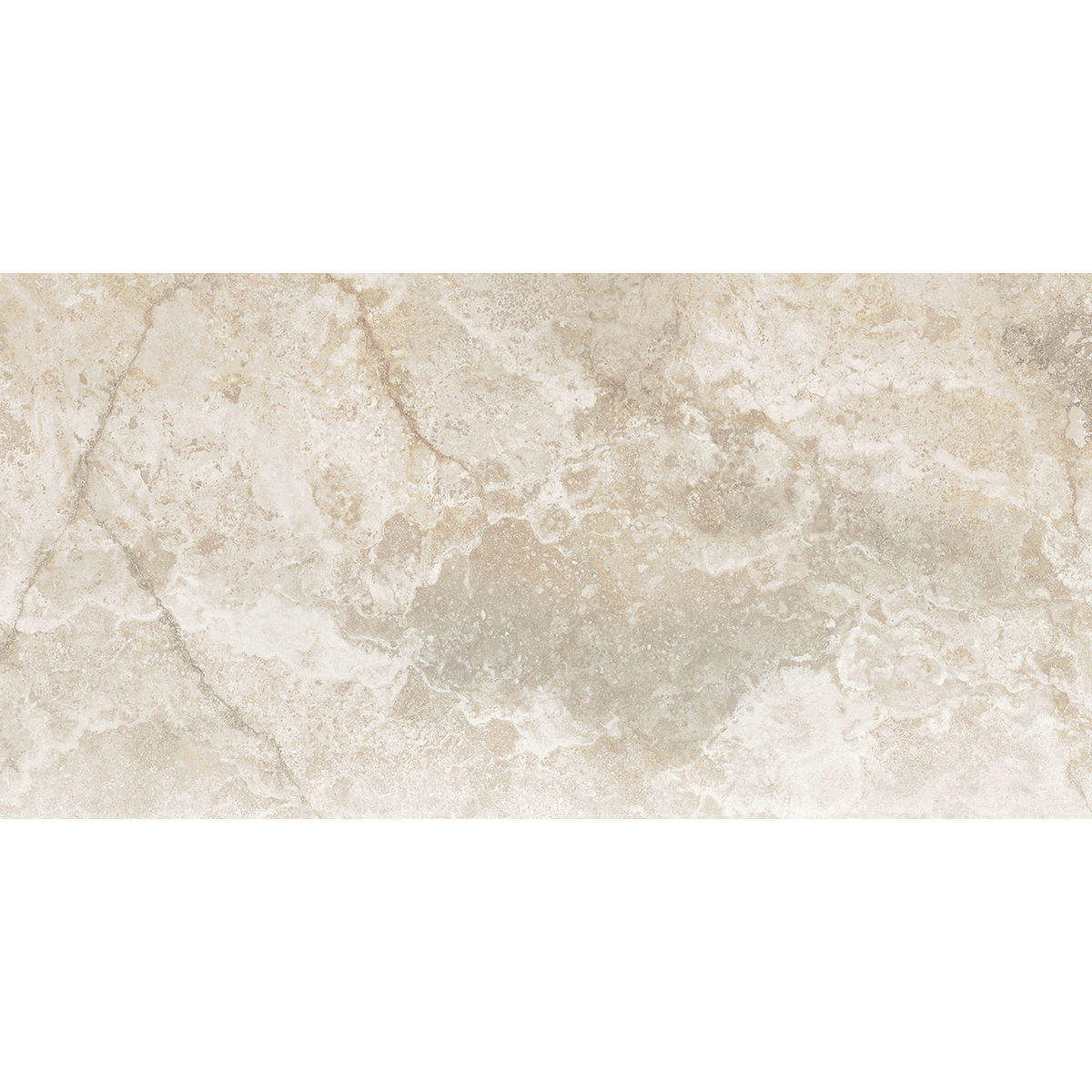 Travertine Crema Structured Textured L Coping 80mm Drop Paver (Pack of 2)