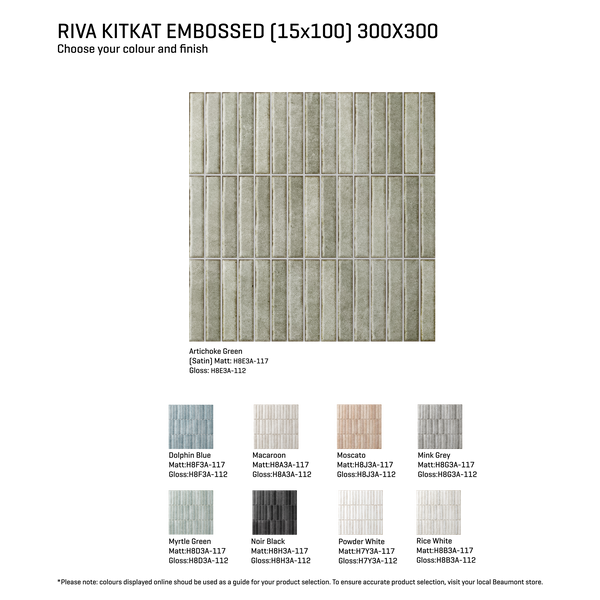 Riva-Kitkat Kitkat Embossed Tile