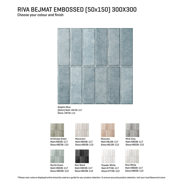 Riva-Bejmat Bejmat Embosed Tile