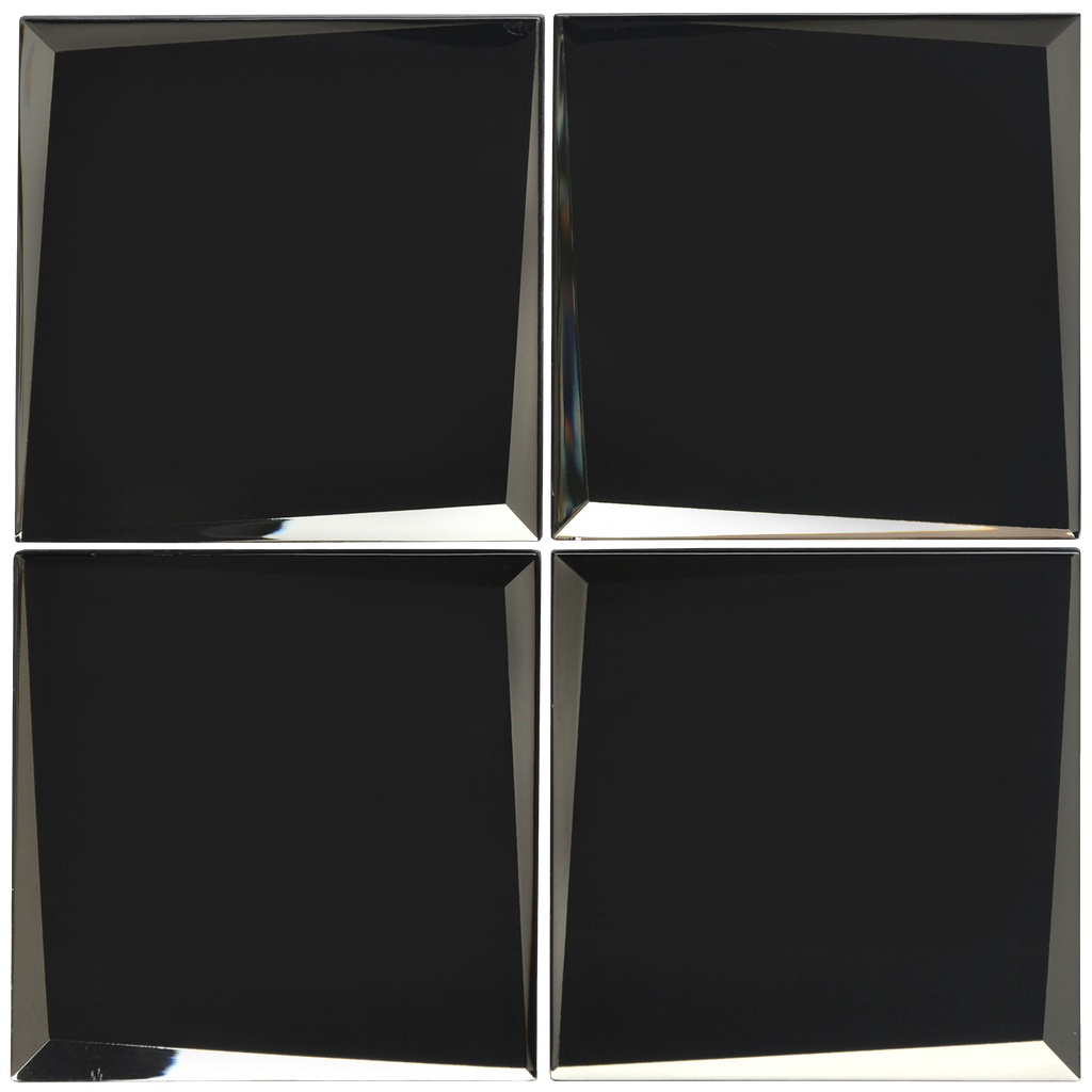 Glass Black Gloss Mosaic