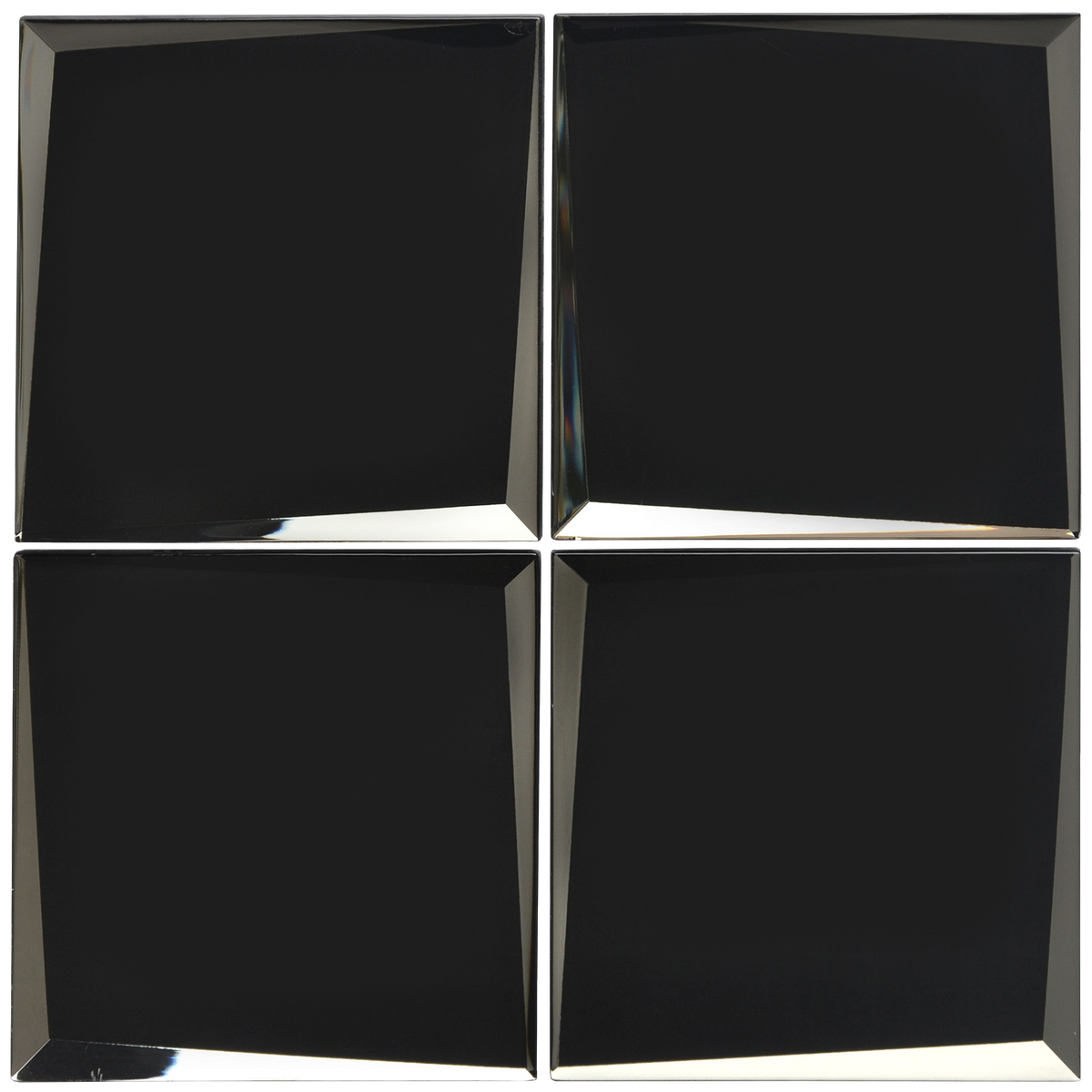 Glass Black Gloss Mosaic