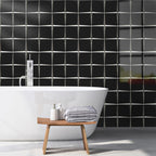 Glass Black Gloss Mosaic - lifestyle view