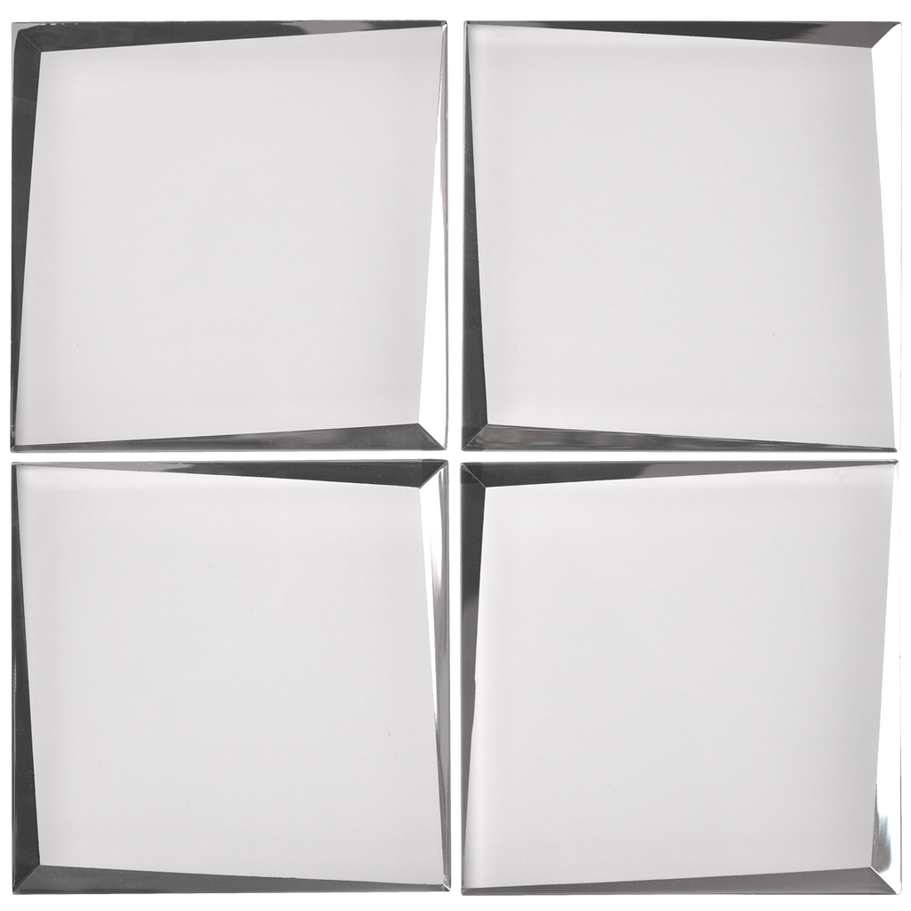 Glass White Gloss Mosaic