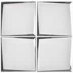 Glass White Gloss Mosaic