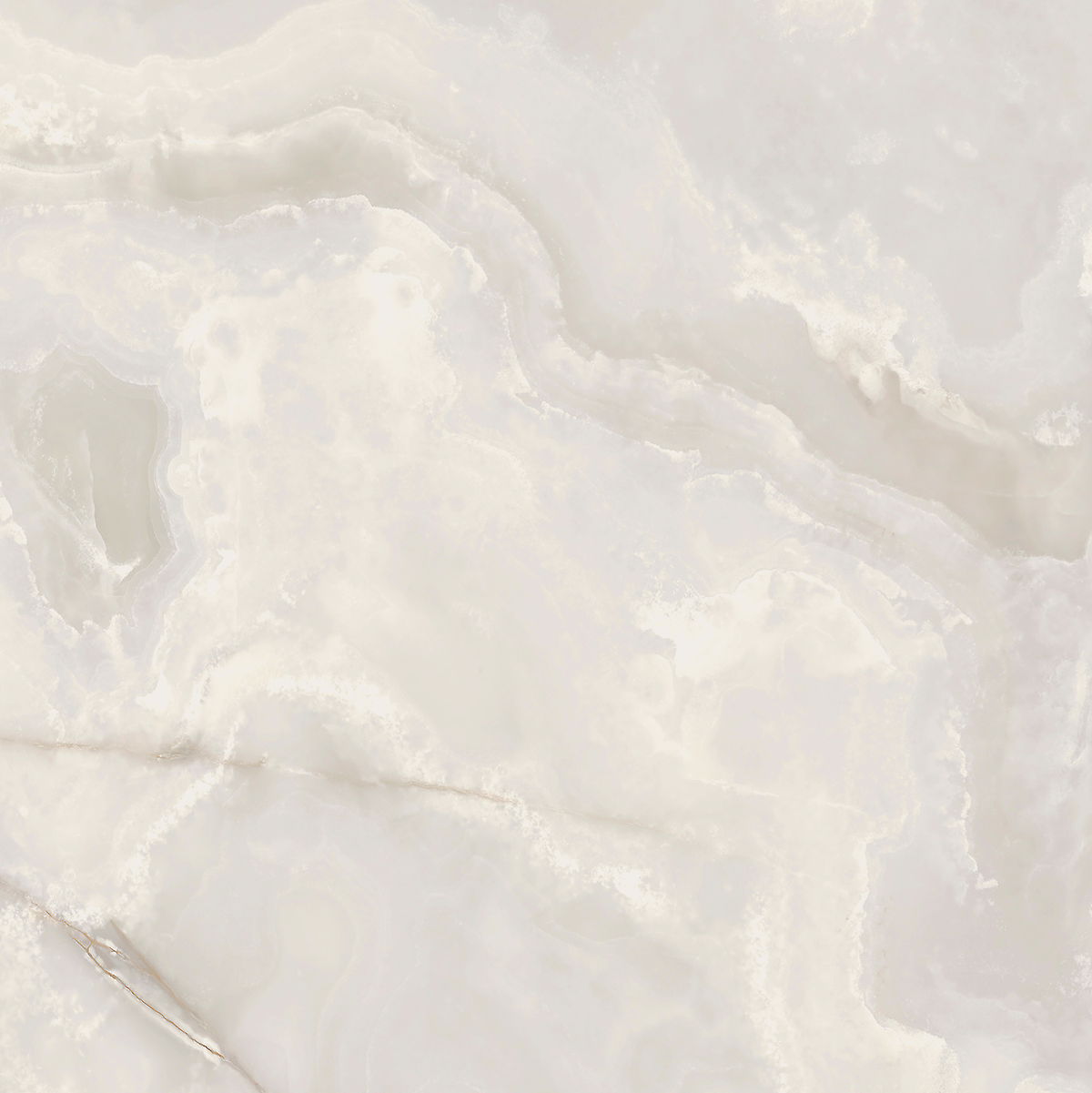 Onyx White Polished Tile