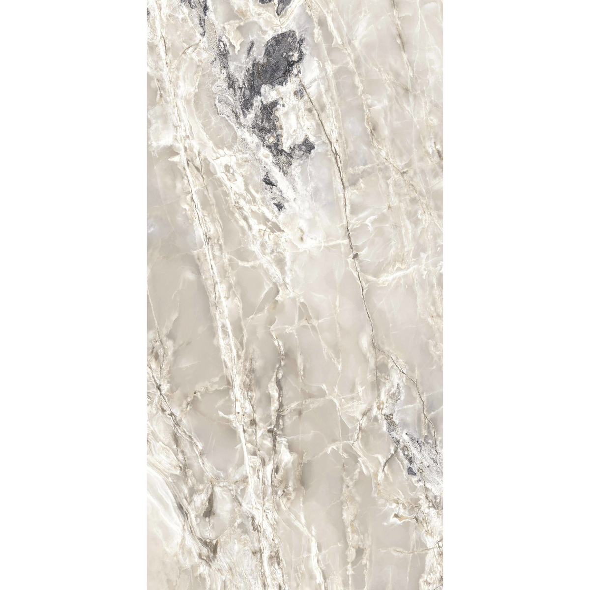 Onyx-More Blend White Silk Tile