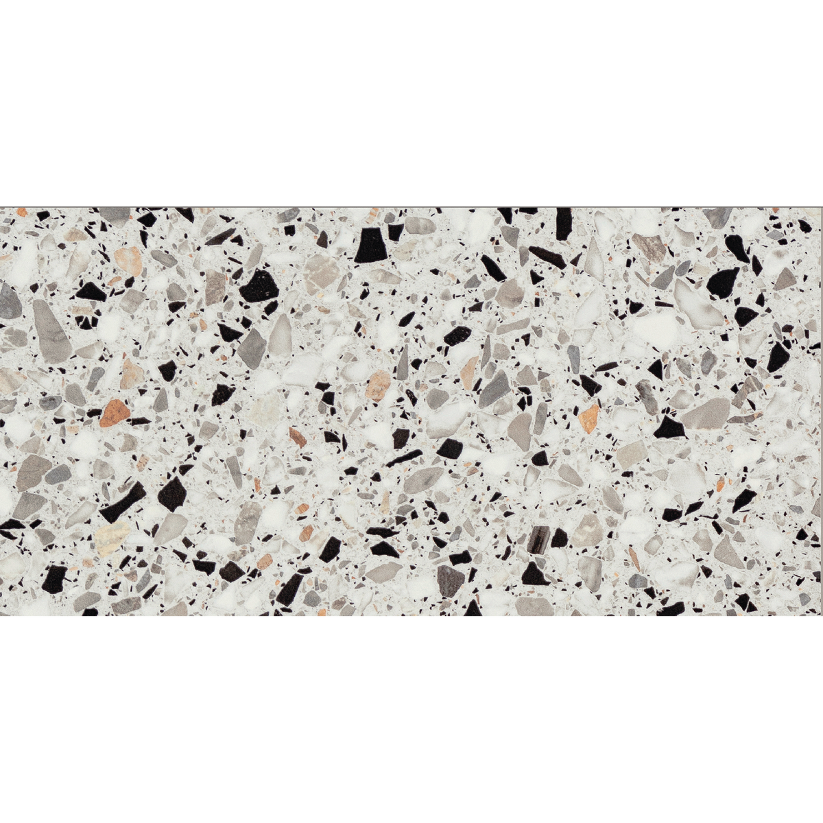 Terrazzo Grigio Textured Tile
